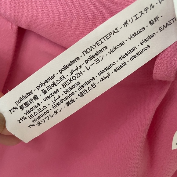 Zara Pink Wide-Leg Trousers - Picture 5 of 6